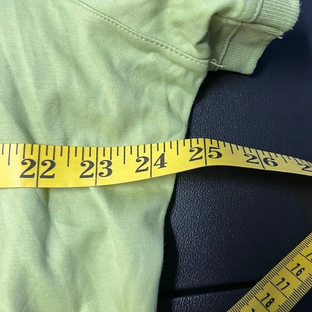 Banana Republic Luxury Touch Polo Men’s XXL Lime Green Cotton Short Sleeve Shirt